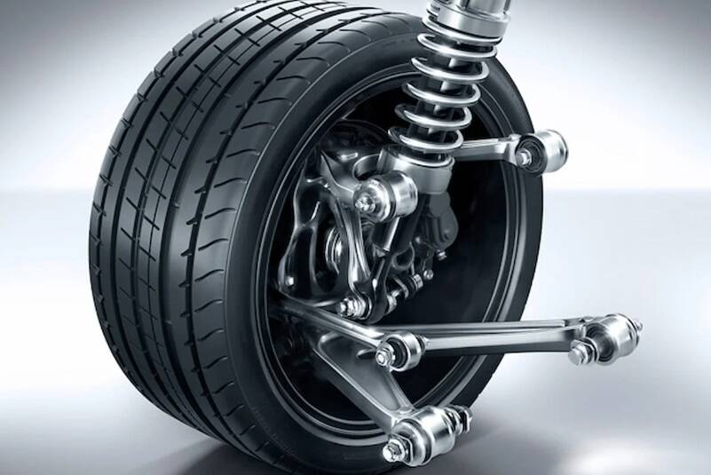 Hệ thống treo độc lập giúp đảm bảo độ an toàn của xe